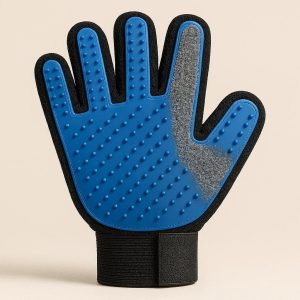 10 Double Sided Pet Hair Remover Glove for Grooming and Furniture Cleaning