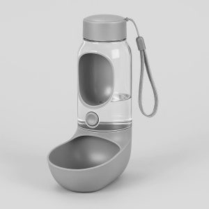 19 Leak Proof Travel Water Bottle with Bowl for Small Dogs and Cats
