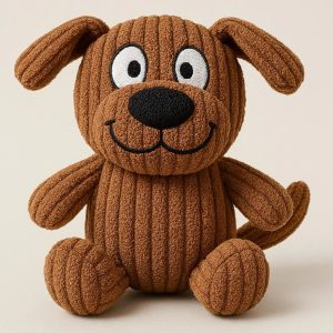 25 Squeaky Plush Dog Toy Durable Squeaker for Interactive Play and Chewing